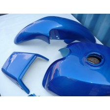 KAPOTA KOMPLETNÍ - BLUE STYLE - METALÍZA - (S BLATNÍKEM NA NOVÝ TYP VIDLICE)